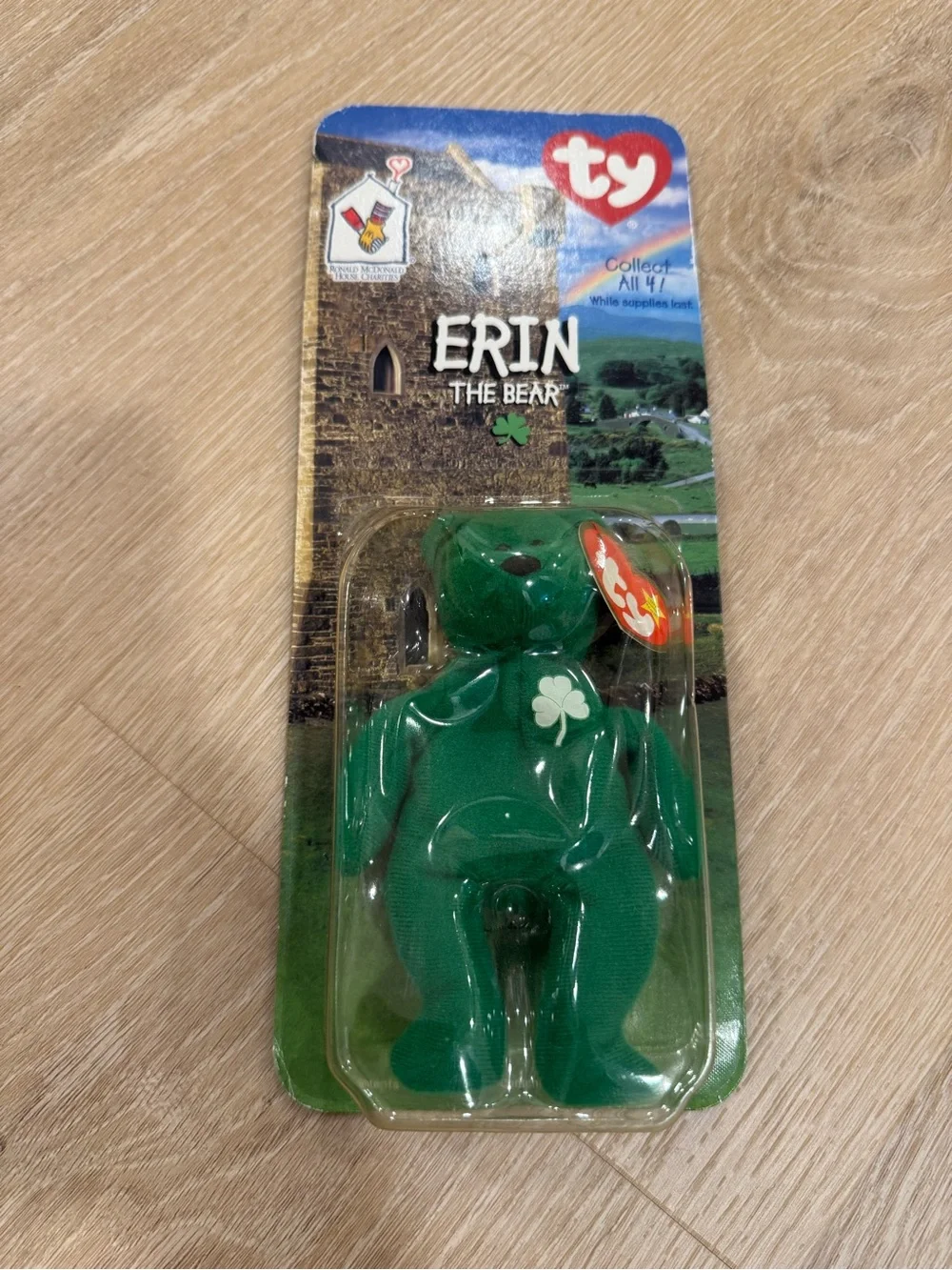 Ty Beanie Babies Four-Pack: Vintage Collectible Bears